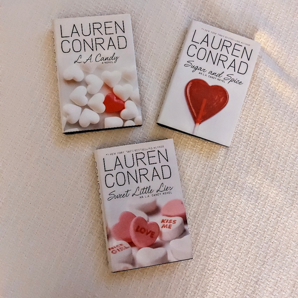Lauren Conrad Book Set - LA Candy, Sweet Little Lies, Sugar and Spice